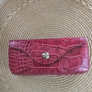 Patricia Nash Leather Embossed Eyeglass Case
